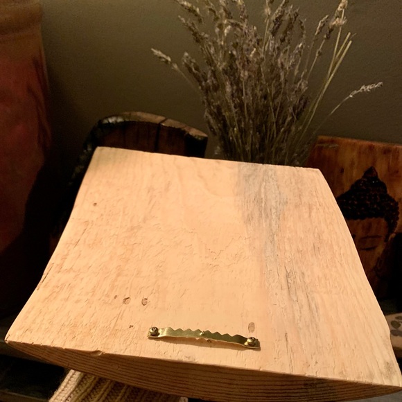 SOLD Hand wood burned - Picture 3 of 4